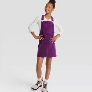 Girls' Corduroy Pinafore Dress - art class